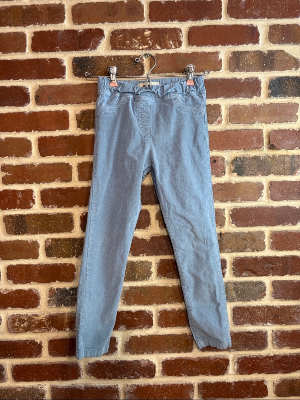 Mini Boden Light Blue Pull-On Corduroy Pants size 8